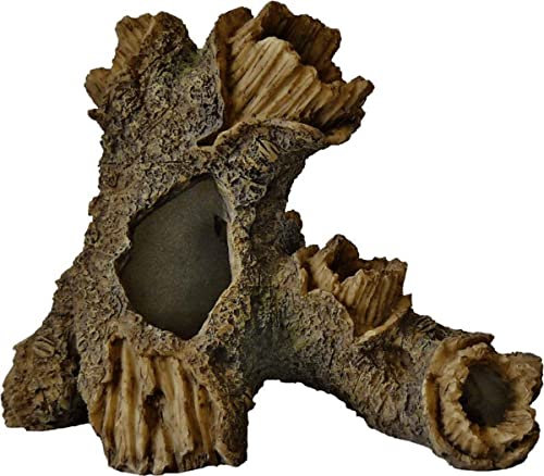Superfish Deko Baum S (23x16x17cm) - Fisch - Prey Toy - Aquarium Decoration - Small Breed - Kauen