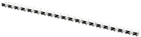 Aexit 20Pcs Letters' 'N' 'Etiquetas de cable de red Marcadores en para cable de (model: E9625IV-7196FJ) 1.0-3.0mm de diámetro
