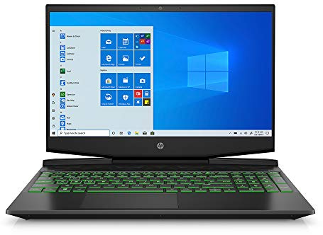 HP Pavilion Gaming Laptop 15-dk0096wm - Core i5-9300H - 8 GB RAM - 256 GB SSD - GTX 1650 4 GB Graphics Card - 15.6 Full HD 1920x1080 LCD - Webcam - Wireless - Bluetooth - Windows 10, Black