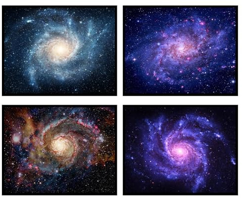 Insire Galaxy Poster, Wall Art, Astronomy Posters for Walls, Galaxies Poster - Unframed (8x10)