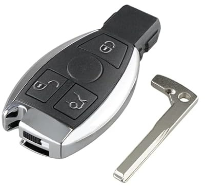 Autoschlüssel-Fernbedienung Shell Case für Mercedes Benz A B C E-Klasse W203 W204 W205 W210 W211 W212 W221 BGA Nach 2000 Jahr (3Taste)