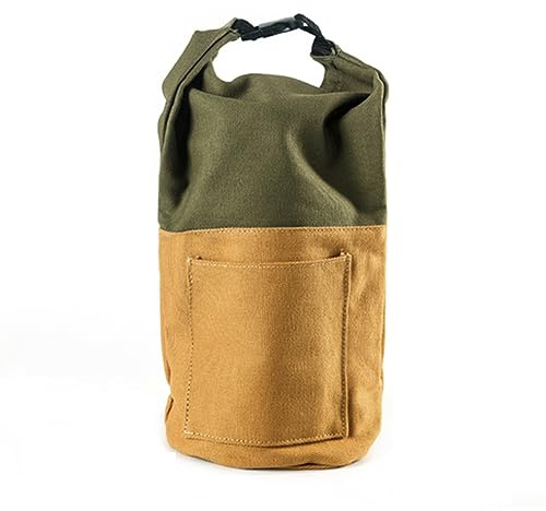 FACULX Housse de rangement pour lanterne de camping - Style rétro - En toile - Pour lampe à pétrole - Couleurs mélangées