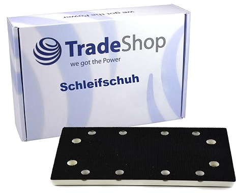 Trade-Shop Klett Schleifschuh/Schleifplatte kompatibel mit Festool RS300EQ Plus, RS3, LRS93 Rutscher ersetzt 483905 SSHSTF93x175/8