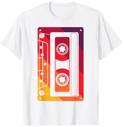 Cassette Tape Mixtape 80s and 90s Retro Costume T-Shirt