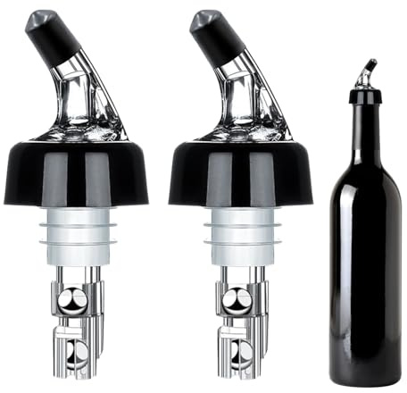 Verseur À Vin, 2 Becs Verseurs 3cl, Débitmètre Quantitatif Améliore L'Efficacité Des Cocktails - Usage Domestique Professionnel Restaurants Extérieur Vacances