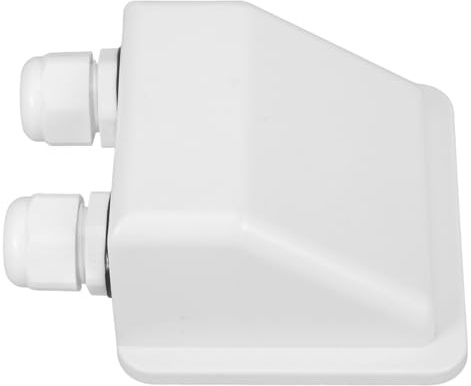 HORIALENCE Scatola Pressacavo Doppio Ingresso Abs Resistente Antispruzzo Per Pannelli Solari Camper Tetto Passacavo Ingresso Cavi Solare Per Installazioni Fotovoltaiche