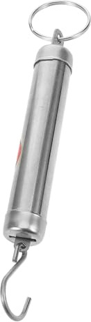 FIXOSHEE Tragbare Mechanische Federwaage 5 Kg Mit Haken Klassische Handliche Hängewaage Für Präzises Wiegen Beim Angeln Und Einkaufen