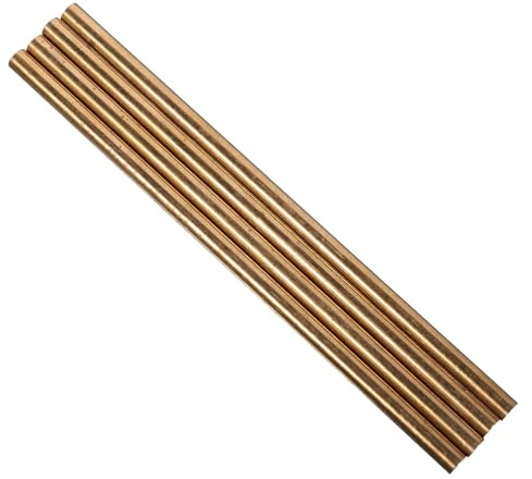 LIFKOME 4 Piezas Remaches de Cobre Sólido para Mangos de Cuchillo Varillas de Cobre para Fabricación y Reparación de Mangos Sujetadores DIY para Proyectos de Cuchillería Pala