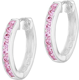 Tuscany Damen-Creolen Modeschmuck Ohrringe Sterling-Silber 925 8.58.3119