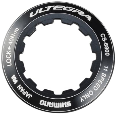 SHIMANO Verschlussring, Silver/Black, One Size