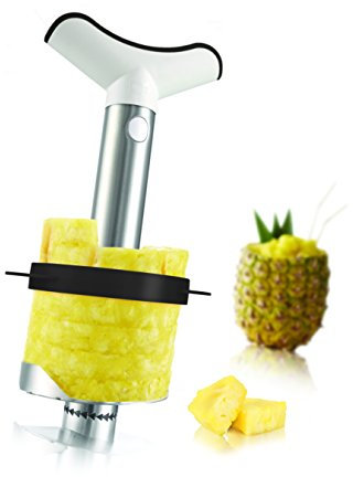Tomorrow`s Kitchen (bislang Vacu Vin) 4872460 Ananasschneider,Portionierer, Edelstahl, grau -das original
