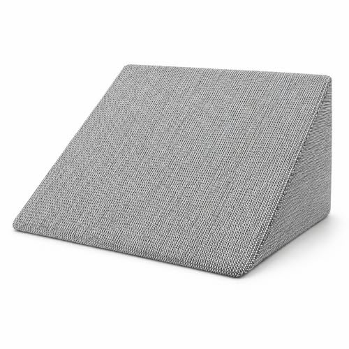 Formalind XL Keilkissen 60x50x30cm, Schwarzweiß | Formstabiles XL Lesekissen für Bett & Couch, Abnehmbarer & waschbarer Bezug, Vielfältiges Reflux Kissen