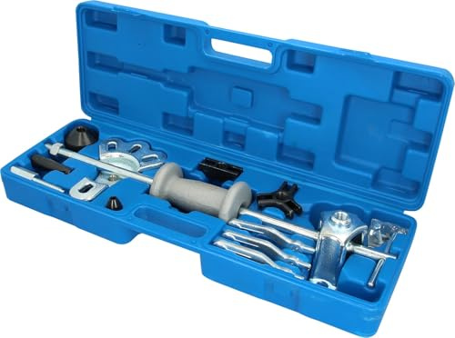 BRILLIANT TOOLS BT671350 Hjulnavsavdragre med glidhammare, smidd, 16 delar [Powered by KS TOOLS]