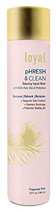 Loyal Body pHresh and Clean Intimate Balance Feminine Wash with Boric Acid | Odor-Control | 10fl oz