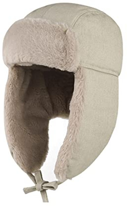 Gisdanchz Wintermütze Fliegermütze Russen Mütze Ushanka Chapka Winddicht Hut Mit Ohrenklappen