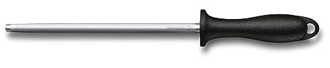 Victorinox Swiss Classic Acciaino con manico in plastica, per affilare i coltelli, cromato