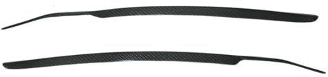 Aposous Couvercle d'œil de Phare de Voiture, Convient pour Nissan S14 1997 1998, Sourcils de Lampe