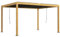 Outsunny Pergola bioclimatique en Aluminium 3 x 4 m pergola Jardin extérieur avec Lames orientables manivelle, Style Contemporain - Noir et Naturel Effet Grain de Bois