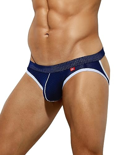 Casey Kevin Jockstrap para Hombre Suspensorio Tanga Slips Ropa Interior Thong Deportivo Calzoncillos Transpirable, L