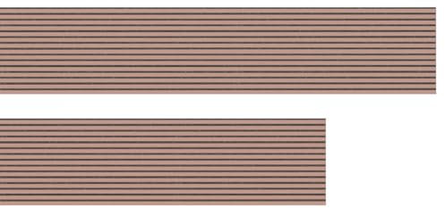 HPFloor Akustikpaneele holz 120x60 Walnuss|Wandverkleidung Holz MDF Lamellenwand eiche|Wandpaneele Holzwand auf Schwarzem Filz zur Schalldämmung|Holzpaneele Wand 21mm