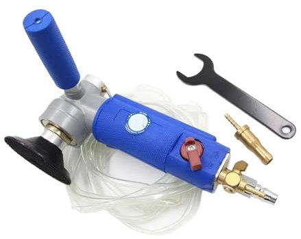 Tipo Di Iniezione D'acqua 3 Pollici 4 Pollici Pneumatico Mulino Ad Acqua Lucidatrice Pietra Di Marmo Giada Lucidatrice Pietra Granito Sabbia(3 inch)