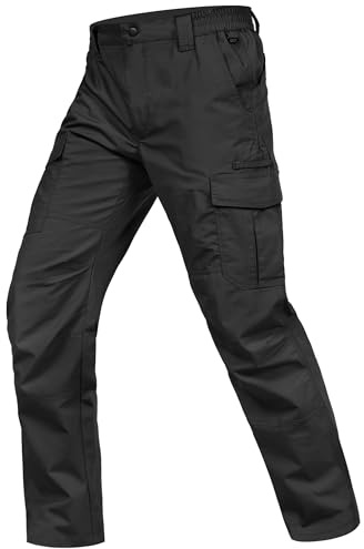 Zoofly Wanderhosen Herren Outdoorhose für Herren Robust Trekking Multitaschen Cargo Arbeitshosen Männer Wasserepellent