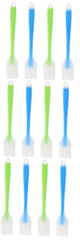 ifundom 3 Set Spazzola Per Griglia in Silicone Barbecue Panettiere Cottura Al Forno Cucina Fabbricazione Imbastitura Brilling Basting Brush Pennello Da Forno Gel Di Silice 4 Pezzi * 3