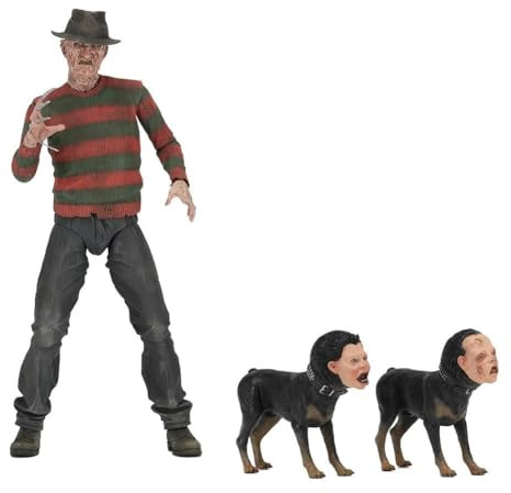 Jilijia Freddy Krueger figur 18 cm Freddy Krueger actionfigur PVC modell staty skrivbordsprydnader halloween samling juldekoration present till fans