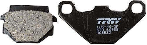 TRW MCB523 Organic Allround Kit pastiglie freno per Kawasaki GPZ Assale Anteriore, Assale Posteriore e Altre Moto