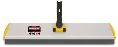 Rubbermaid Commercial Products Commercial Products FGQ57000YL00 Balais Raclette à Frange à 1 Face Quick Connect Hygen 61,21 cm, Jaune