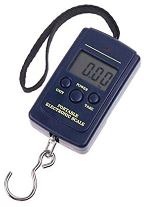 Bexdug -Digitalwaage,Digitale Kofferwaage, Handwaage,Tragbare elektrische Waage für den Haushalt,Tragbare Hängewaage