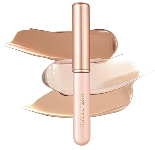 Pincel de labios - Pincel de labios con cerdas - Pincel portátil para sombra de ojos, brocha de maquillaje profesional para rímel, bálsamo labial, pintalabios, brillo de labios, sombra de ojos