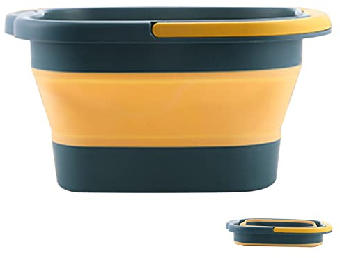 Honhoha Foot SPA Bath Tub, Soak Basin Feet Spa Massage Bucket with Handle, Pedicure Foot Spa for Feet Stress Relief, Foldable Foot Bath Bucket Tub, Pedicure Foot Soak Bath