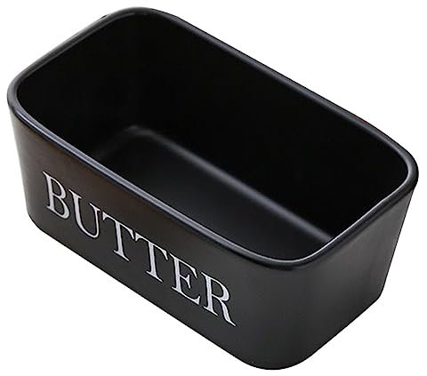 Ciieeo Keramische Butterdose Rechteckige Butter Und Käseaufbewahrung Küchenzubehör Für Butterlagerung Elegant Für Haushalt Und Gastronomie