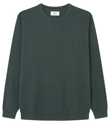 Springfield Jersey para Hombre, Verde Botella, S