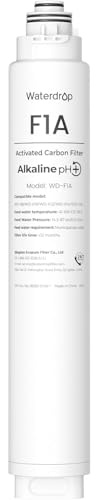 Waterdrop F1A Filtre avec Minéraux Alcalins, Durée de 12 Mois | Filtre pour Systèmes à Osmose Inverse sans Réservoir X8-WAN, X12 et X16