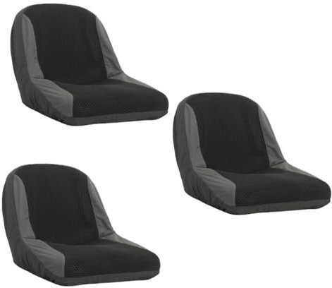 Yardwe 5 Piezas Asiento Luces De Jardin Montar Accesorios Para Cortadoras De Césped Tractor De Césped Del Ego Cortacésped Tela Oxford Black