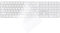 BOXOB A3119 Cover Tastiera Silicone per iMac M4, Protezione Tastiera 0,12mm Ultrasottile Cover Protettiva per Magic Keyboard 2024 con Touch ID e Tastierino Numerico