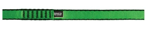 Unisex – Erwachsene Sling Ring 60 cm, 16 mm Reepschnüre, Green, 60cm