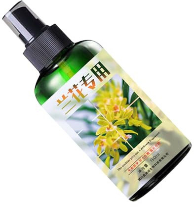 Spray de fertilizantes de orquídeas: niebla de alimentos vegetales con fórmula de refuerzo de raíz, nutrientes líquidos | Promotor de crecimiento de orquídeas de 150 ml para jardinería en interiores,