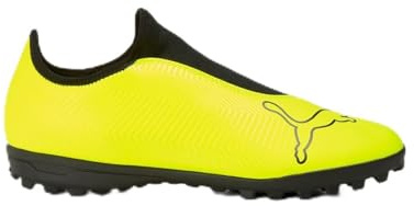 Puma Mens Finesse Astro Turf Football Boots Leather Upper Yellow/Black 6