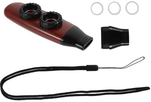 Toyvian Kazoo Kinder Musikinstrument aus Kunststoff Kleiner Doppelloch Kazoo mit Lautem Klang für Partys und Live Auftritte Leicht zu Erlernendes Blasinstrument für Anfänger