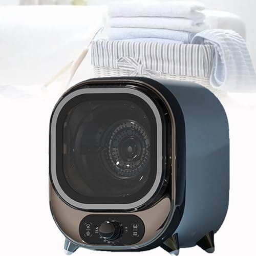 Hiedmeil Portable Condenser Tumble Dryer, Small Vented Tumble Dryer, 0.8kg Capacity, for Counter Top or Wall Mounted Use, Compact, Mini Spin Dryer,Pink (Pinks)