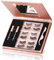 6 Pairs 3D Natural Look Magnetic Lashes Kit, 2 Tubes Long Lasting Magnetic Eyeliner 10mL, Mirror Box with Professional Tweezers - No Glue Needed
