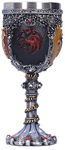 TOPINCN Copa de Cáliz, Copa de Cáliz de Vino Fácil de Limpiar, Resina Resistente a Altas Temperaturas para Cóctel de Bar