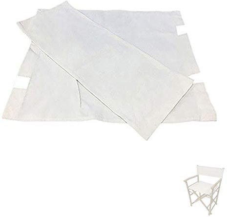 Sitzkissen, Outdoor-Klappstuhlbezug, Ersatz für Regiestuhl mit Bambusrahmen, Terrasse, Garten, Terrasse, gerader Regiefußstuhlbezug, Segeltuch-Stuhlbezug (Farbe: D1)