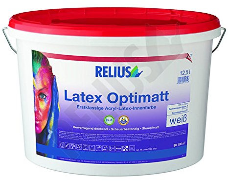 Relius Latex Optimatt ELF, weiß, 3 Ltr.