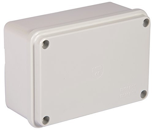 Electraline 60560 Cassetta di Derivazione da Parete, Misura 190x140 mm, IP56, Grigio