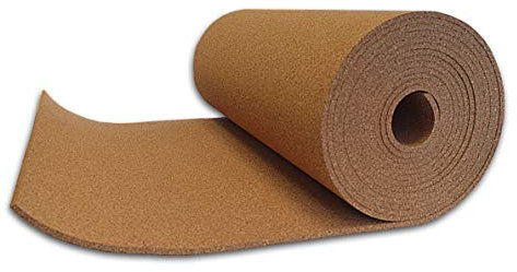 10m² 8mm Qualitäts Rollenkork Trittschalldämmung Tepcor® - Stärke 8mm, Breite 1m, Länge 10m