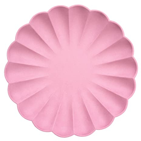 Meri Meri Compostable Party Plates, Pack of 8 Plates for Parties and Occasions, Single Use, Compostable/Disposable